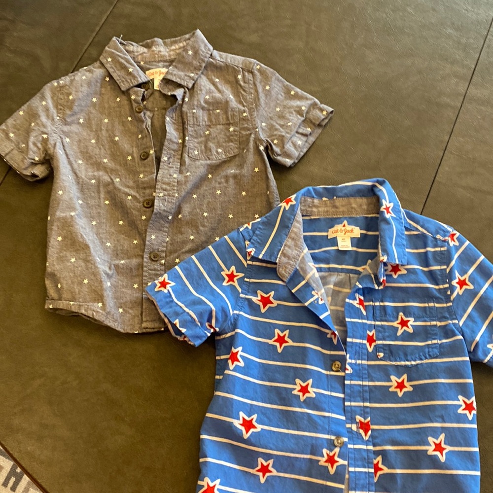 Cat and Jack button down bundle